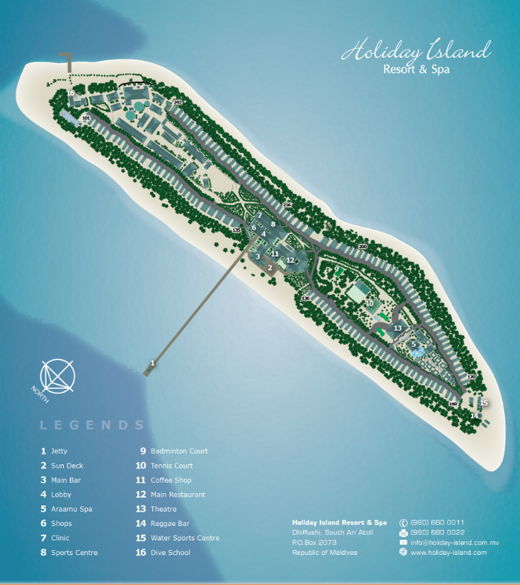 Отель Holiday Island Resort & Spa. Мальдивы, Мальдивы. Цены и Бронирование  онлайн. :: GTO